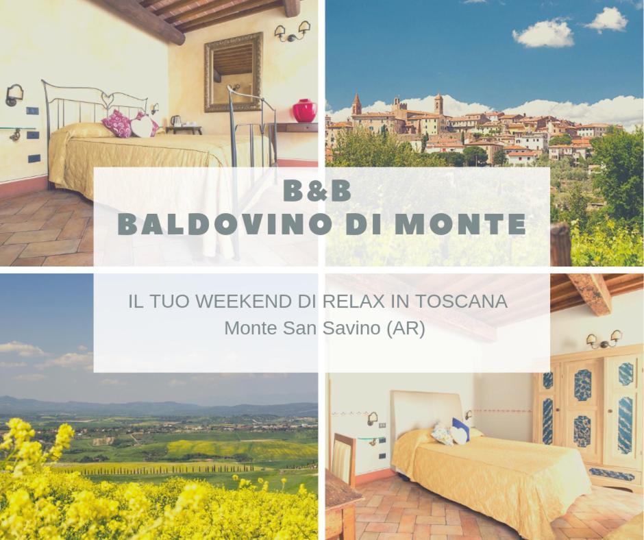 Baldovino Di Monte Bed and Breakfast Monte San Savino Εξωτερικό φωτογραφία